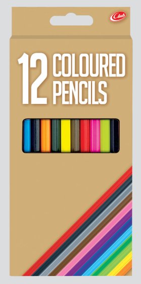 78 BOX 12 FULL COLOUR PENCILS - Image 1