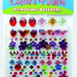 GEMSTONE STICKERS – ASSORTED SHAPES AND COLOURS