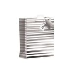 GIFT BAG MED SILVER CELEBRATE