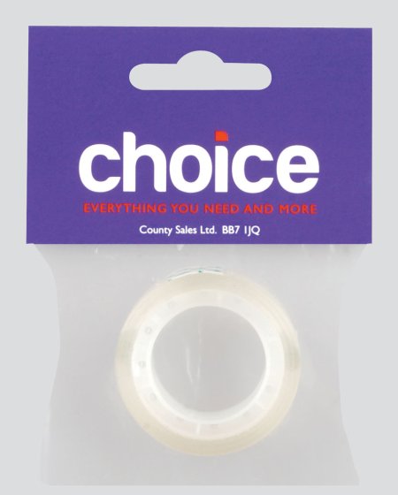 79 CLEAR ADHESIVE TAPE – 10MM - Image 1
