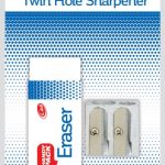 ERASER AND METAL SHARPENER CLUB