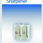 SHARPENER METAL TWIN HOLE BP