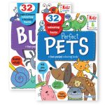 COLOURING AND FACTS BOOK – PETS AND BUGS