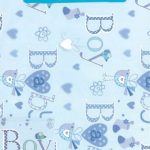 BABY BOY BLUE GIFT WRAP SET