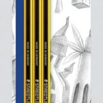 NORIS RUBBER TIPPED PENCIL 3