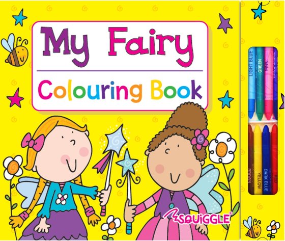 85 COLOURING BOOK WITH CRAYONS - Image 1