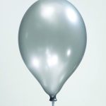 BALLOONS SATIN 11IN 8S SILVER