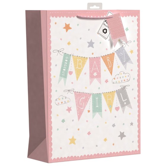 86 GIFT BAG BABY GIRL XL - Image 1