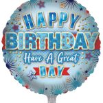 FOIL BALLOON HAPPY BIRTHDAY HAVE A GREAT DAY