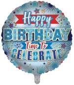 FOIL BALLOON HAPPY BIRTHDAY HAVE A GREAT DAY - Image 2