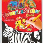 STICKER COLOURING BOOK