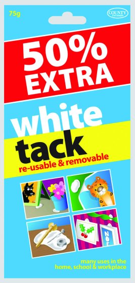 87 WHITE TACK 75G - Image 1