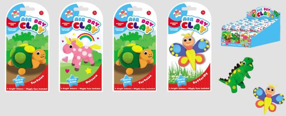 89 AIR DRY CLAY – ASSORTED MODELS CDU - Image 1