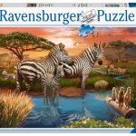 JIGSAW 500 PIECE – ZEBRA AT WATERHOLE (2024 EDITION)