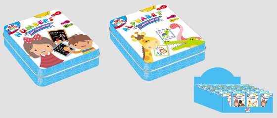 9 EDUCATION ALPHA NUMBER CARDS - Image 1