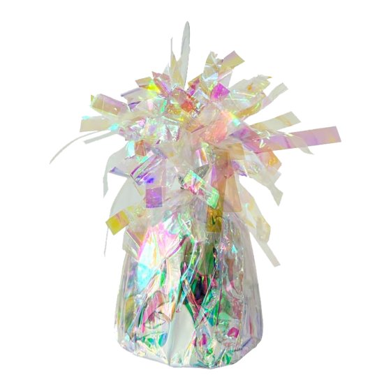 90 BALLOON WEIGHT FOIL IRIDESCENT - Image 1