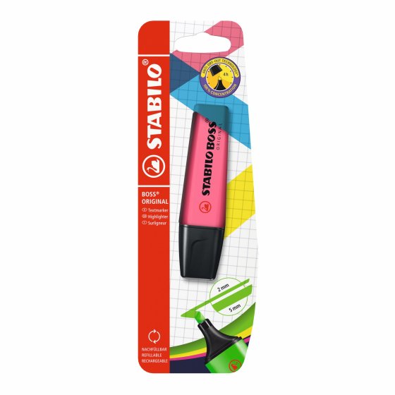 93 BOSS HIGHLIGHTER PINK - Image 1