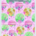 WRAP – FLORAL AND BUTTERFLY ORNAMENTS (2 SHEETS + 2 TAGS)