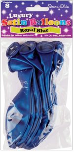 BALLOONS SATIN 11IN 8S ROYAL BLUE - Image 2