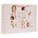 GIFT BAG BABY GIRL XL SHOPPER