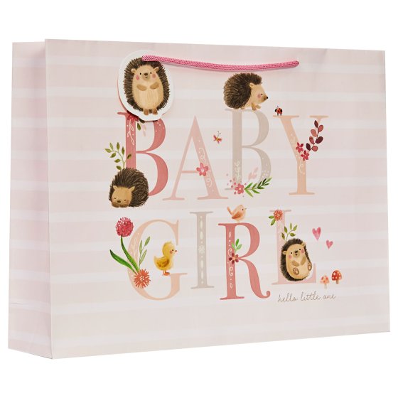 94 GIFT BAG BABY GIRL XL SHOPPER - Image 1