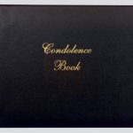 CONDOLENCE BOOK