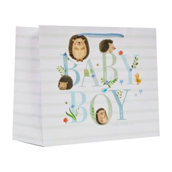 96 GIFT BAG BABY BOY – LARGE SHOPPER - Image 1