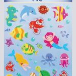PVC STICKER MERMAID