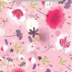 WRAP – DESIGNER FLORAL (2 SHEETS + 2 TAGS)