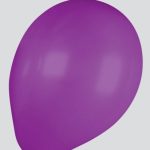 BALLOONS SHINY 12IN PURPLE (15 PACK)