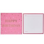 HAPPY BIRTHDAY MONEY WALLET (PINK)