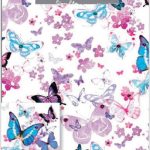 GIFT WRAP – BUTTERFLIES (2 SHEETS + 2 TAGS)