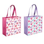 BAG PP SHOPPER HEART & BUTTERFLY