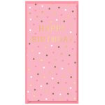 MONEY WALLET – HAPPY BIRTHDAY (PINK)